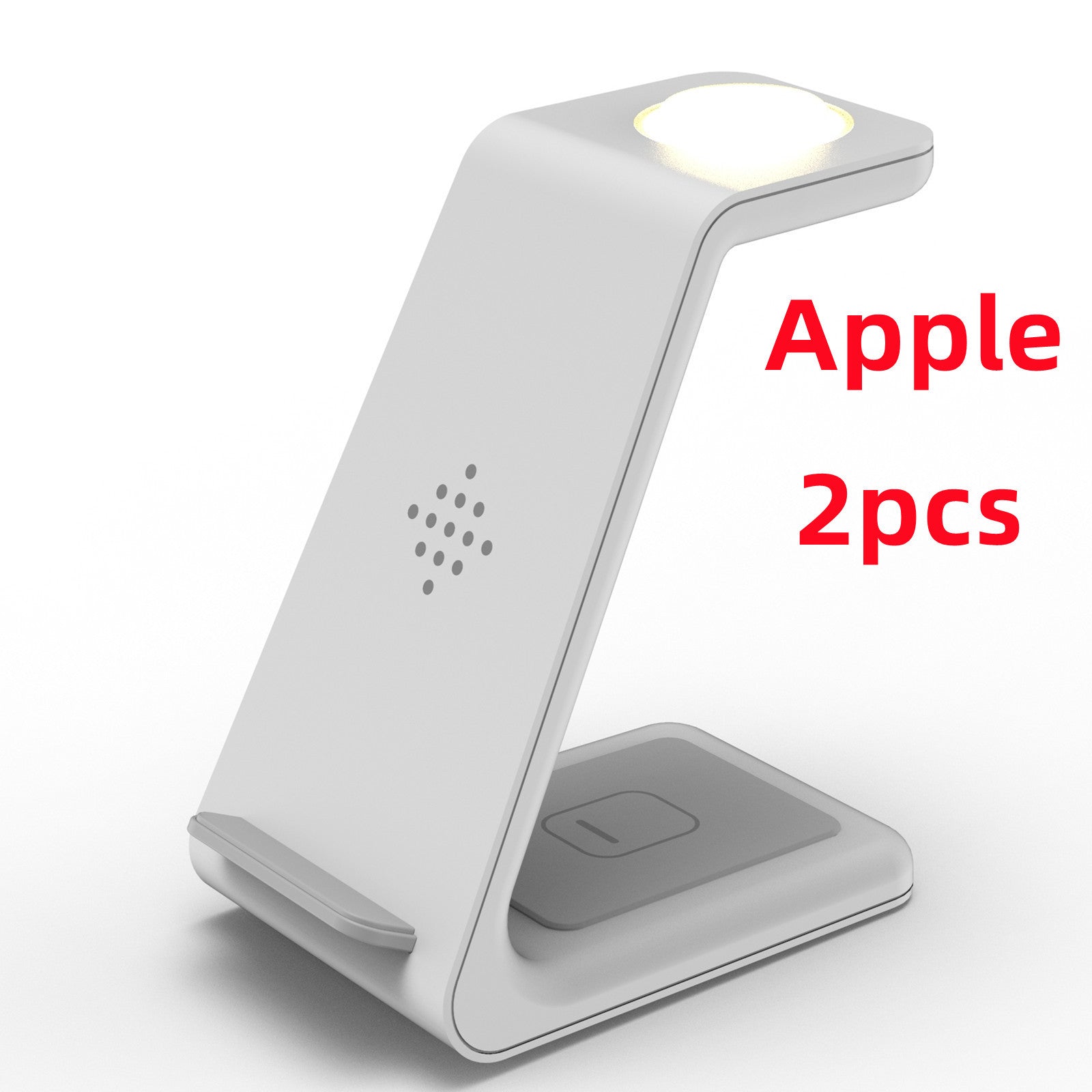 3-in-1 Fast Wireless Charging Station – Phone, Watch & Earbuds Charging Dock Stand