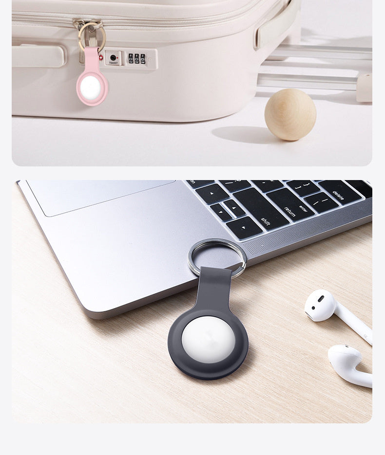 Soft Silicone AirTag Case – Protective TPU Shell for Apple AirTags