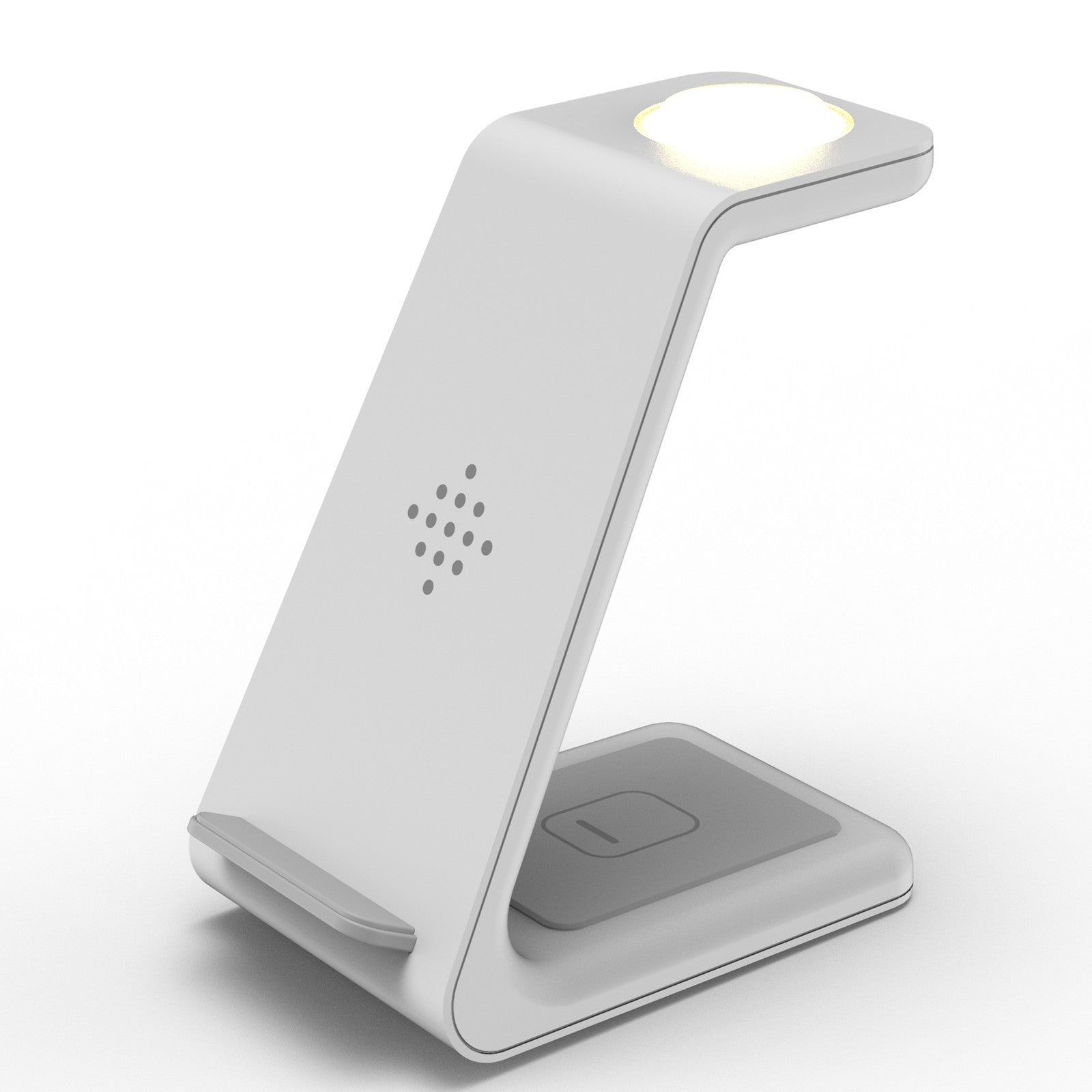 3-in-1 Fast Wireless Charging Station – Phone, Watch & Earbuds Charging Dock Stand
