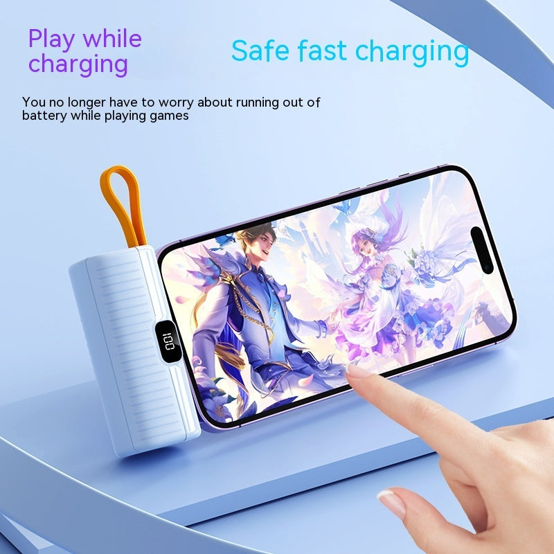 Travel power bank with solar