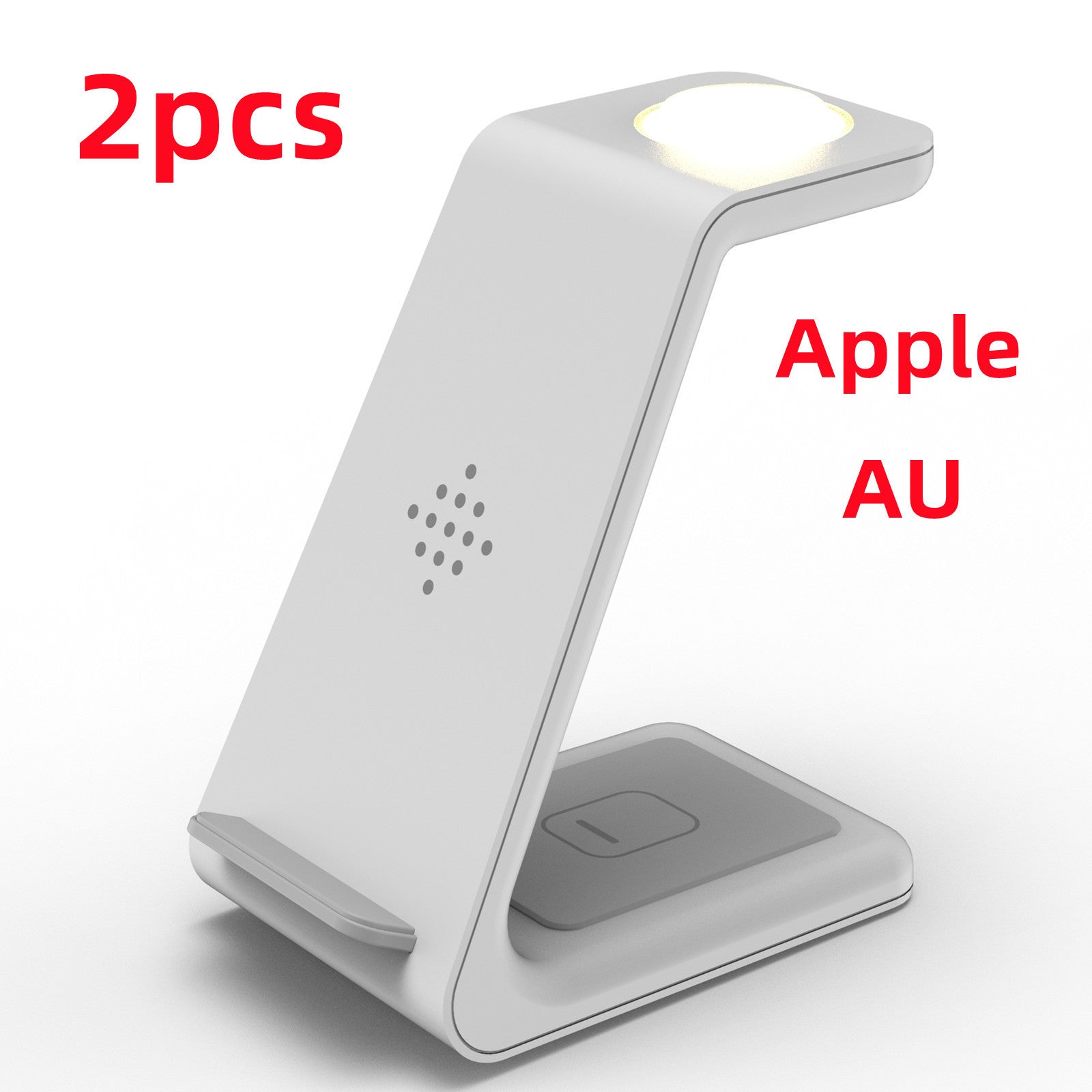 3-in-1 Fast Wireless Charging Station – Phone, Watch & Earbuds Charging Dock Stand
