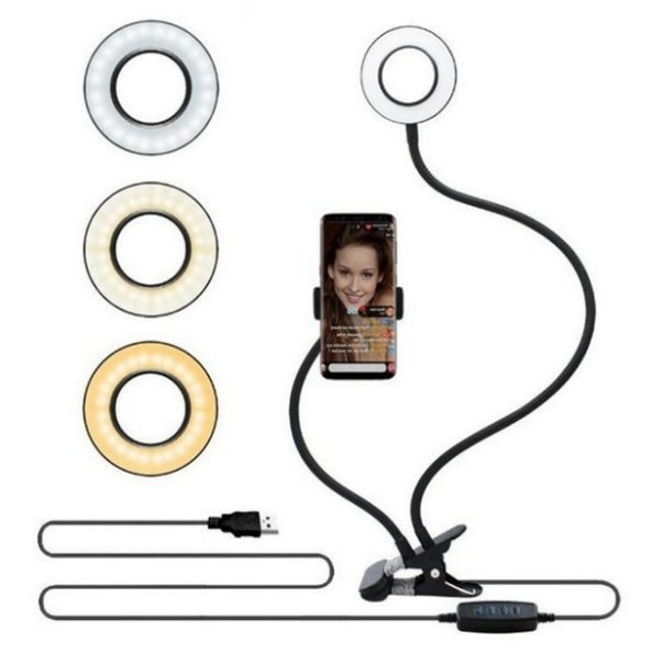 LED Selfie Ring Light | Creator & Makeup Lighting