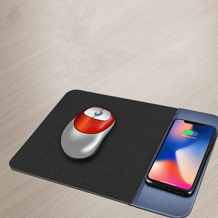 Wireless Charger Mouse Pad – PU Rubber Anti-Slip Mat