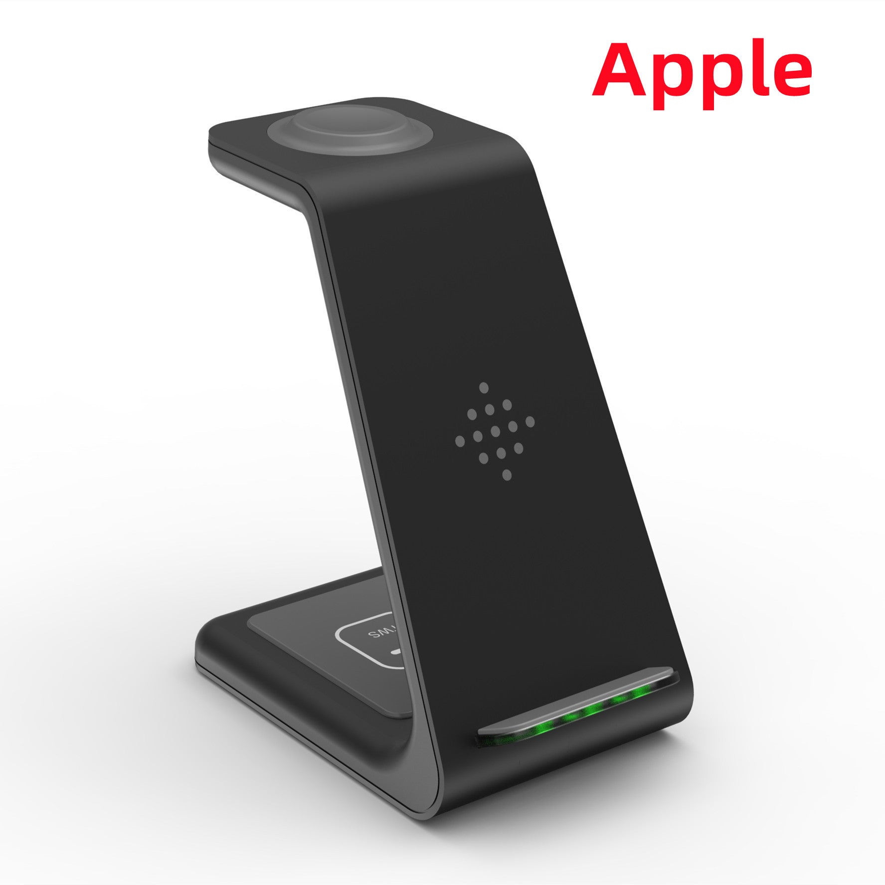 3-in-1 Fast Wireless Charging Station – Phone, Watch & Earbuds Charging Dock Stand