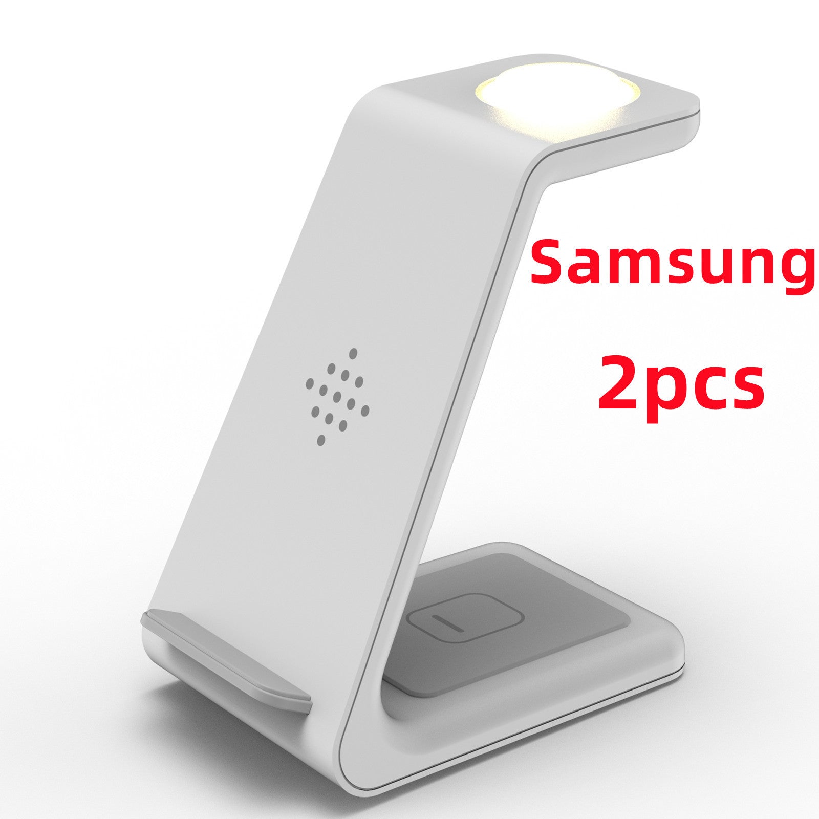 3-in-1 Fast Wireless Charging Station – Phone, Watch & Earbuds Charging Dock Stand