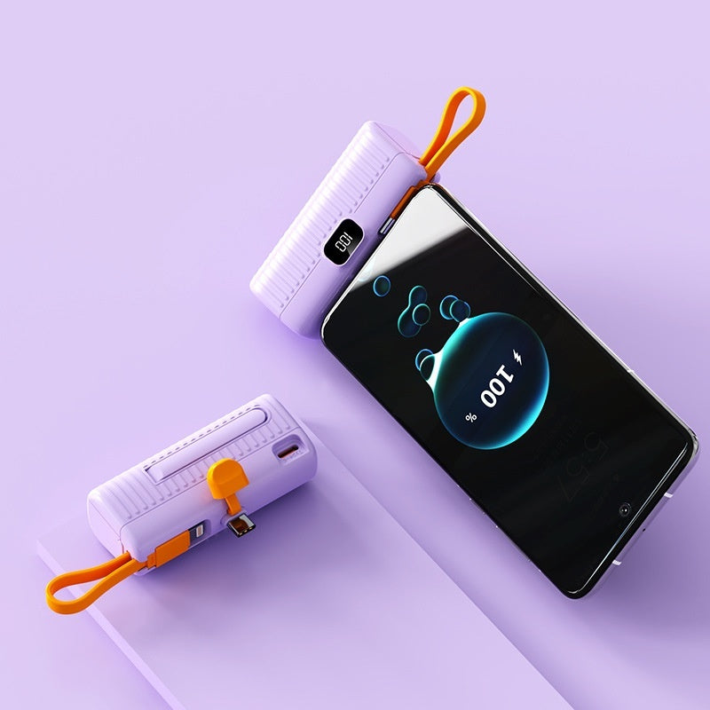 Travel power bank with solar