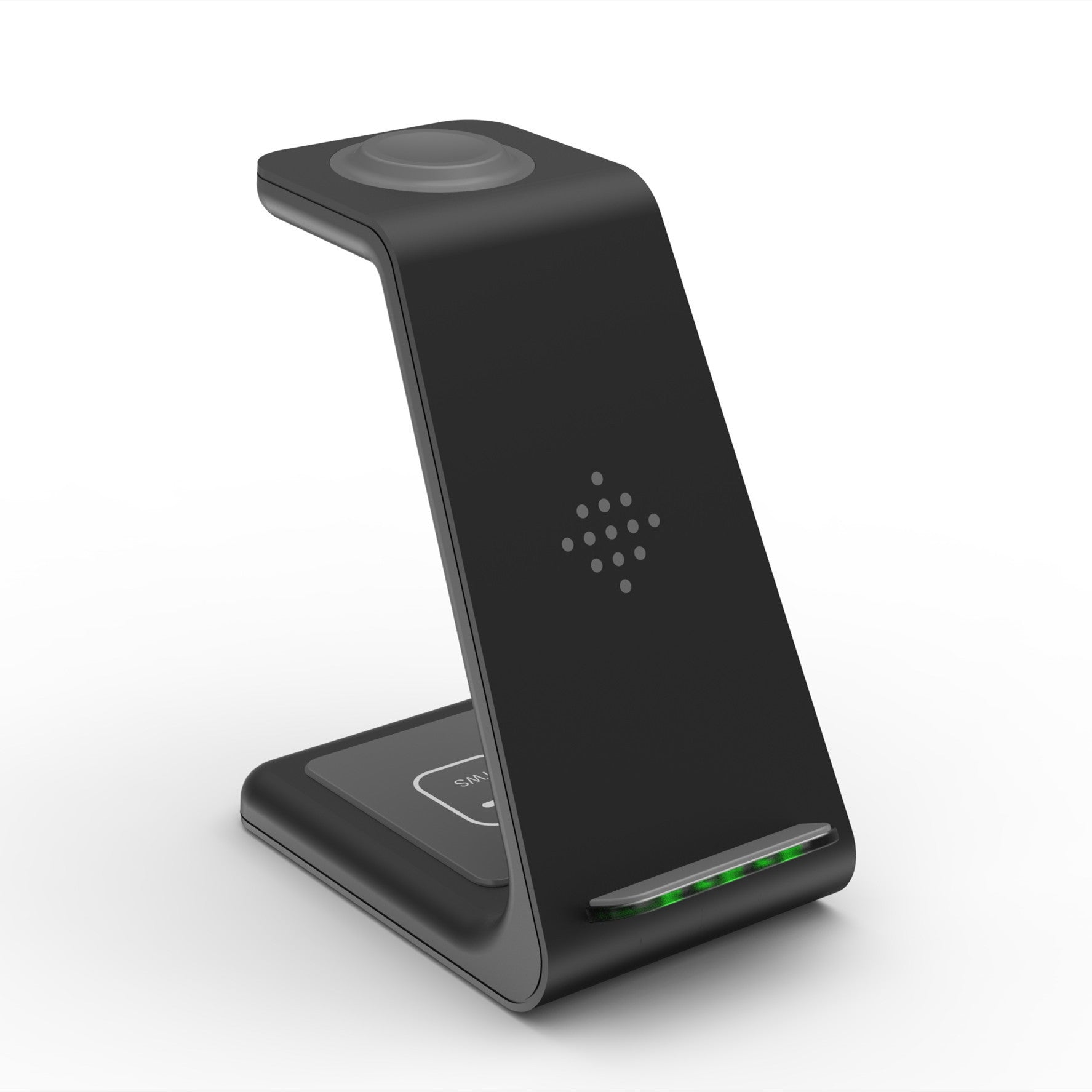 3-in-1 Fast Wireless Charging Station – Phone, Watch & Earbuds Charging Dock Stand