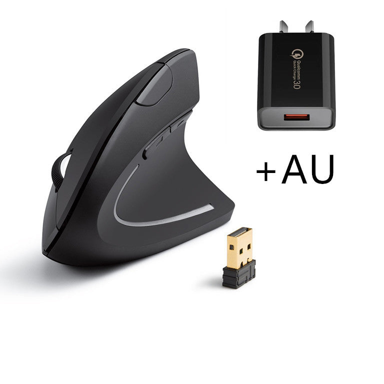 2.4G Wireless Optical Mouse – Silent Right-Hand Ergonomic Design