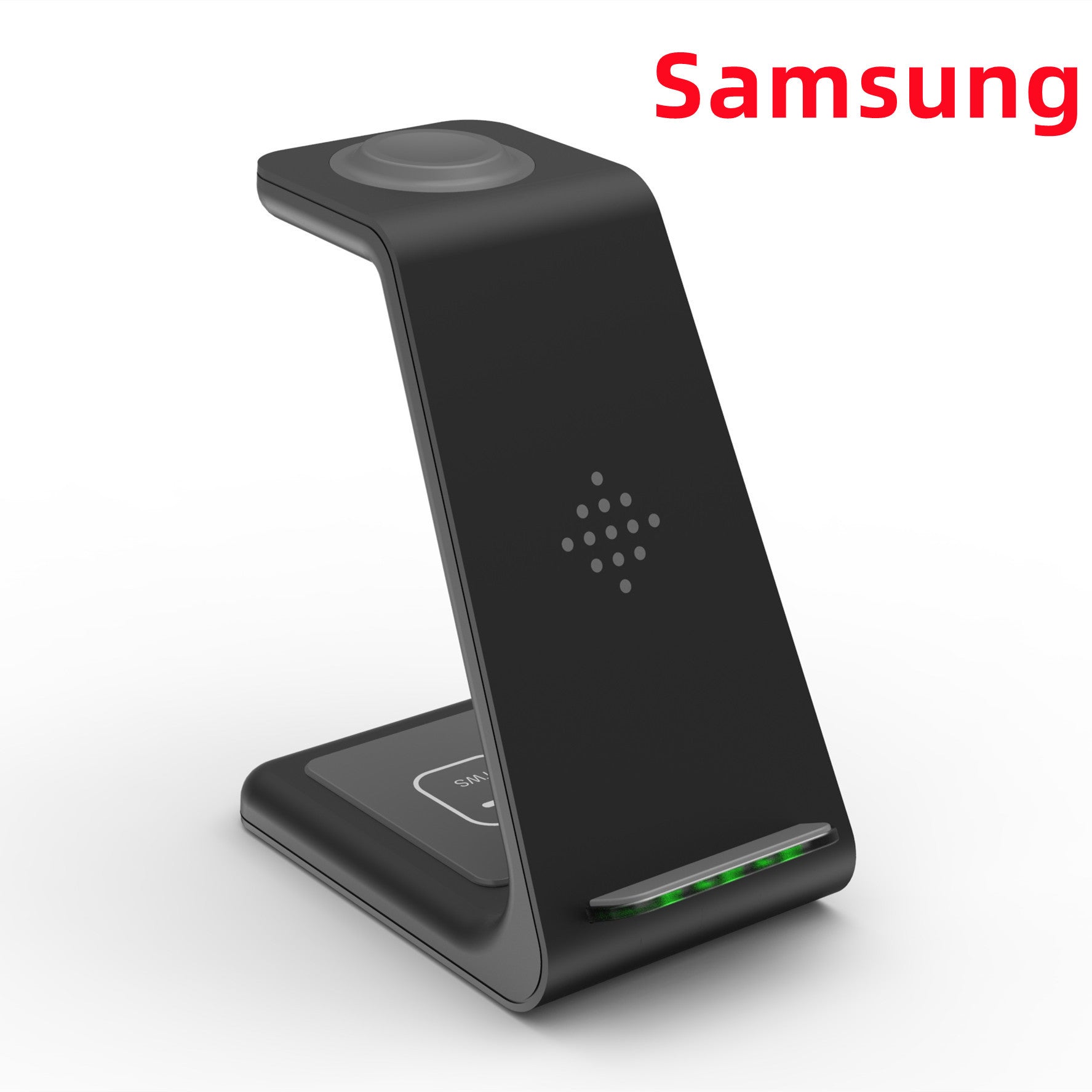 3-in-1 Fast Wireless Charging Station – Phone, Watch & Earbuds Charging Dock Stand