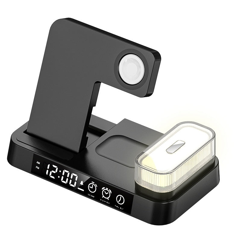 Magnetic 3-in-1 Wireless Charger – Fast Charging Dock for Phone, Watch & Earbuds