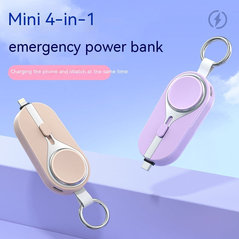 Mini Emergency Power Bank –Pocket Charger with Type-C Input