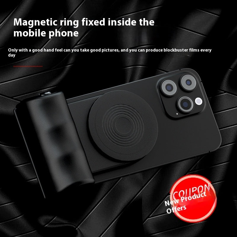 Wireless Charging Phone Stand – 3000mAh Live Streaming Tripod with Magnetic Mount