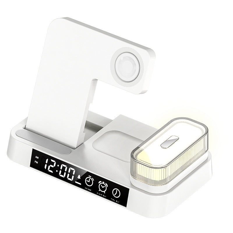 Magnetic 3-in-1 Wireless Charger – Fast Charging Dock for Phone, Watch & Earbuds
